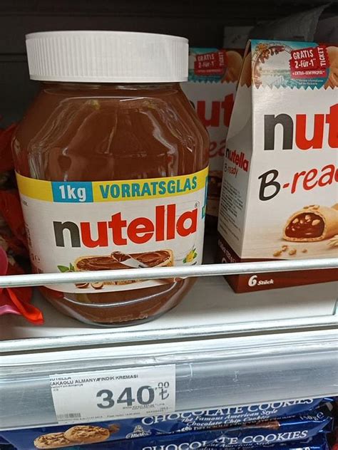 F­ı­n­d­ı­k­ ­A­l­ı­m­ ­F­i­y­a­t­ı­ ­D­o­l­a­r­ ­B­a­z­ı­n­d­a­ ­D­e­ğ­i­ş­m­e­y­i­n­c­e­ ­A­l­m­a­n­y­a­­d­a­ ­G­e­l­e­n­ ­N­u­t­e­l­l­a­­n­ı­n­ ­F­i­y­a­t­ı­ ­Ü­z­d­ü­